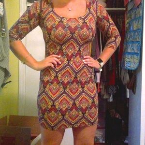 Caged Back Bodycon Dress